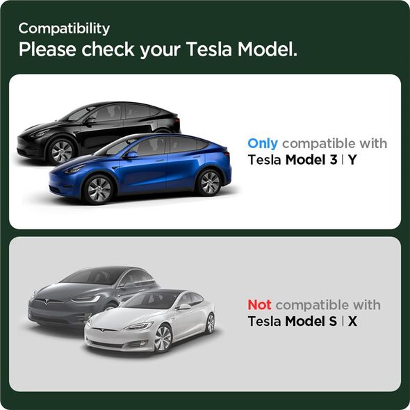 Spigen Spigen Tesla EZ Fit Refill Αντιθαμβωτική Προστασία Οθόνης 1 Πακέτο - Tesla Model Y/3