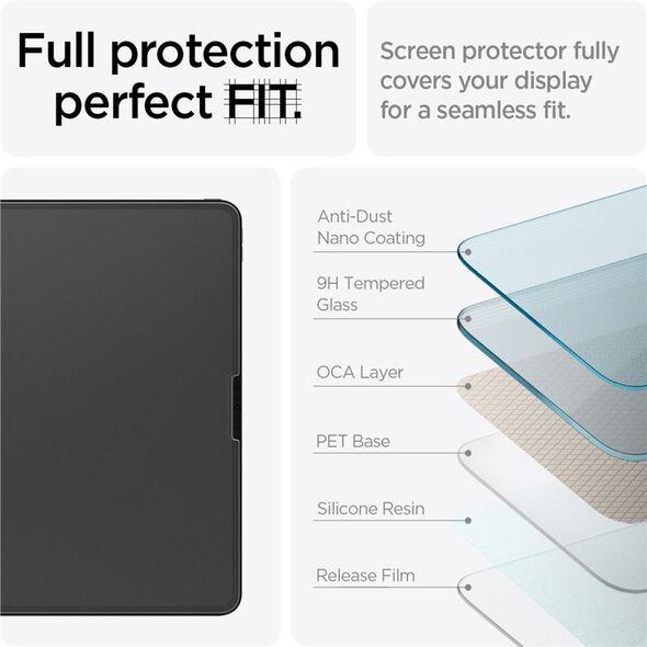 Spigen Spigen Paper Touch EZ Fit 1 Pack - iPad Pro 11" 2024