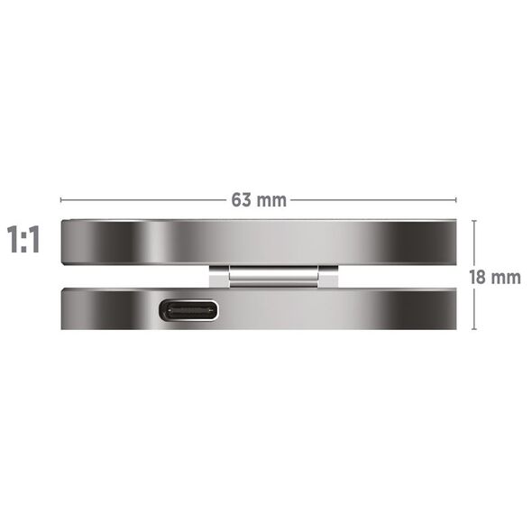 Φορτιστής Mobile Origin TravelCharge PRO Silver