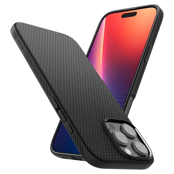 Spigen Spigen Liquid Air, matte black - iPhone 6.9" 2024