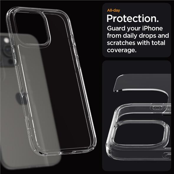 Spigen Spigen Ultra Hybrid, crystal clear - iPhone 6.9" 2024