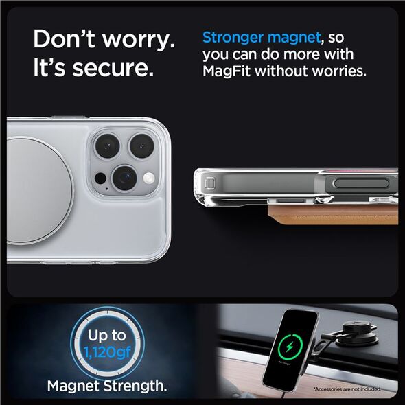 Spigen Spigen Ultra Hybrid S MagSafe, κρυστάλλινο καθαρό - iPhone 16 Pro Max