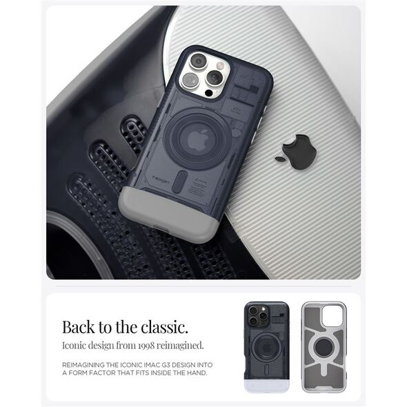 Spigen Classic C1 MagSafe, γραφίτης - iPhone 16 Pro Max