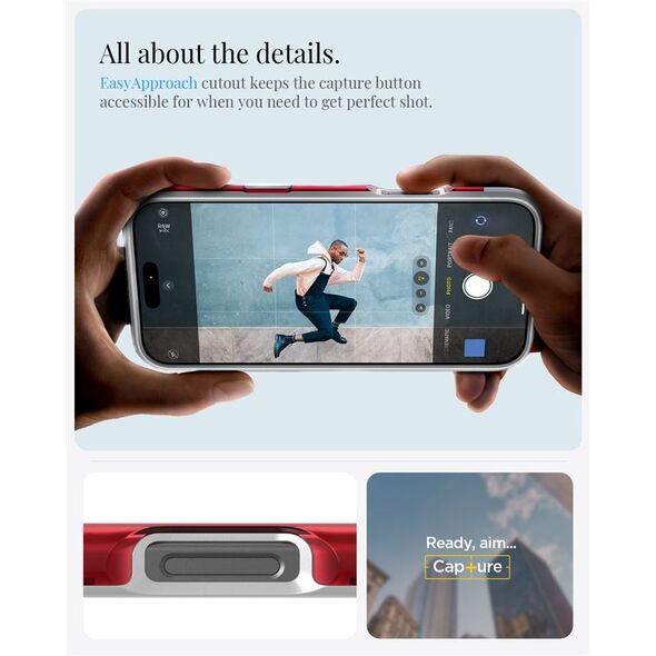 Spigen Spigen Classic C1 MagSafe, ruby - iPhone 6.3" 2024