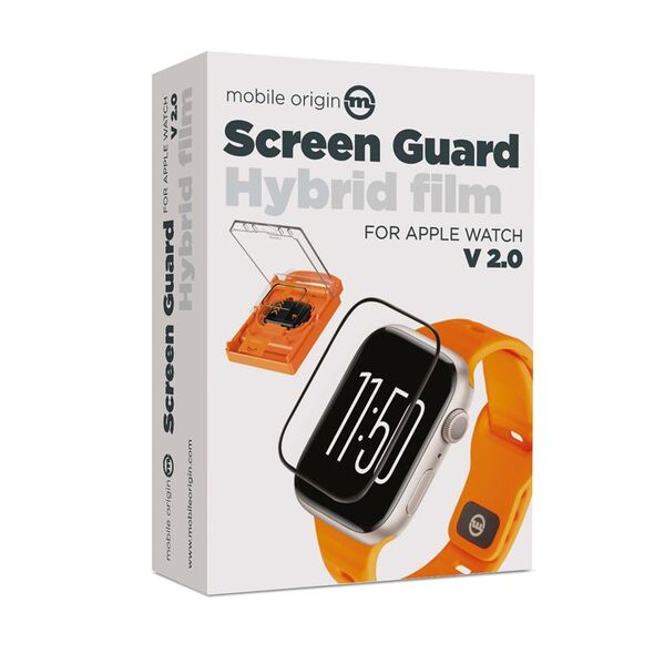 Προστατευτικό Οθόνης Mobile Origin Υβριδικό φιλμ - Apple Watch 9/8/7 45mm