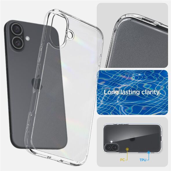 Spigen Spigen Ultra Hybrid, frost clear - iPhone 16 Plus