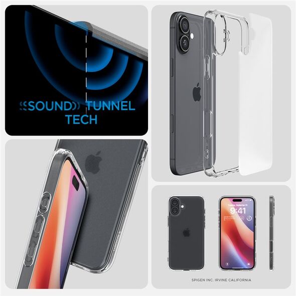 Spigen Spigen Ultra Hybrid, frost clear - iPhone 16 Plus