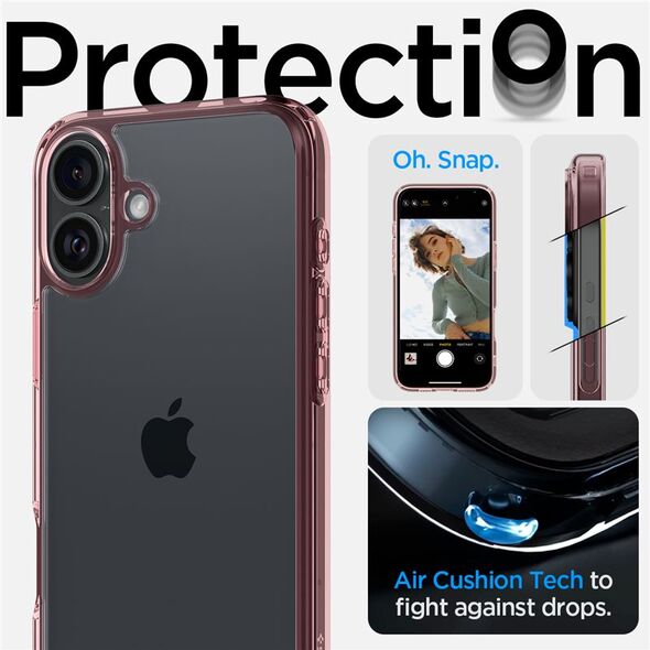 Spigen Spigen Ultra Hybrid, rose crystal - iPhone 6.1" 2024