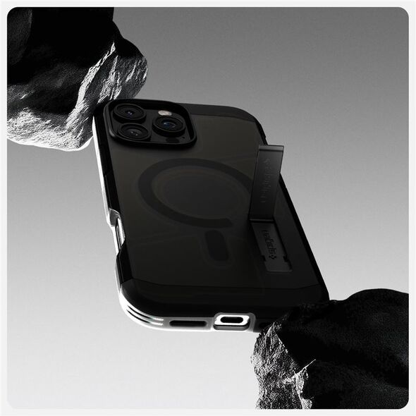 Spigen Spigen Tough Armor MagSafe, frost black - iPhone 16 Pro