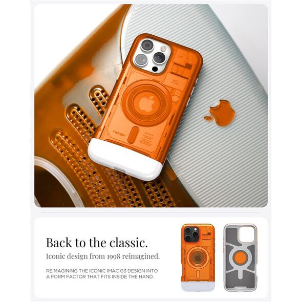 Spigen Spigen Classic C1 MagSafe, tangerine - iPhone 16 Pro