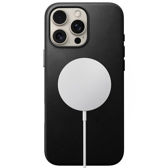 Nomad Nomad Παραδοσιακή Δερμάτινη Θήκη, μαύρη, iPhone 16 Pro Max
