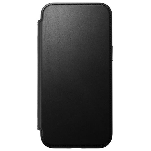 Nomad Nomad Μοντέρνο Δερμάτινο Folio, μαύρο - iPhone 16 Plus