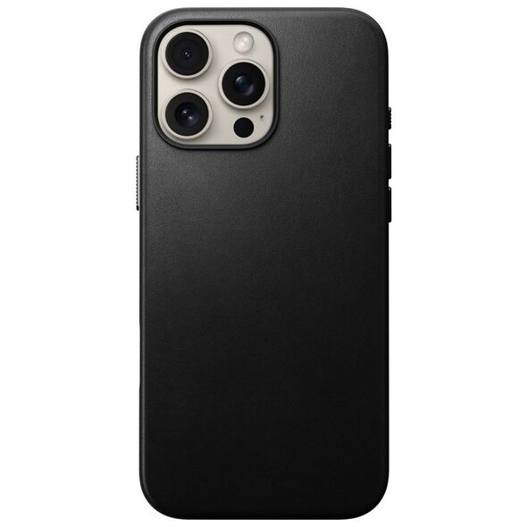 Nomad Nomad Παραδοσιακή Δερμάτινη Θήκη, μαύρη, iPhone 16 Pro Max