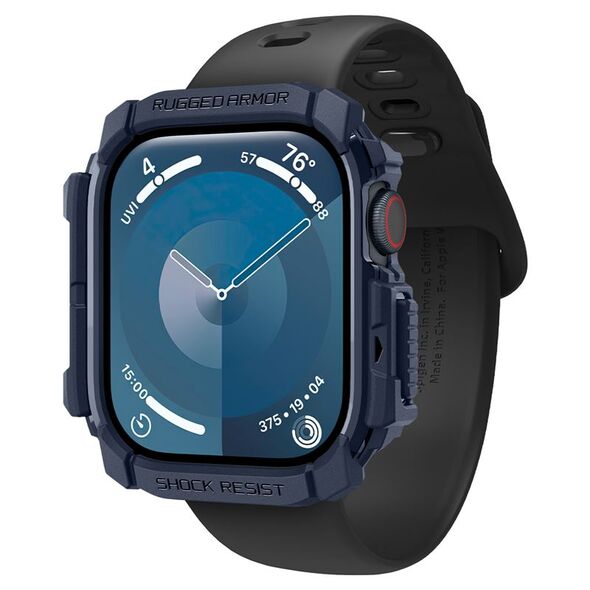 Spigen Etui Spigen Rugged Armor Apple Watch 10 46mm Navy Blue