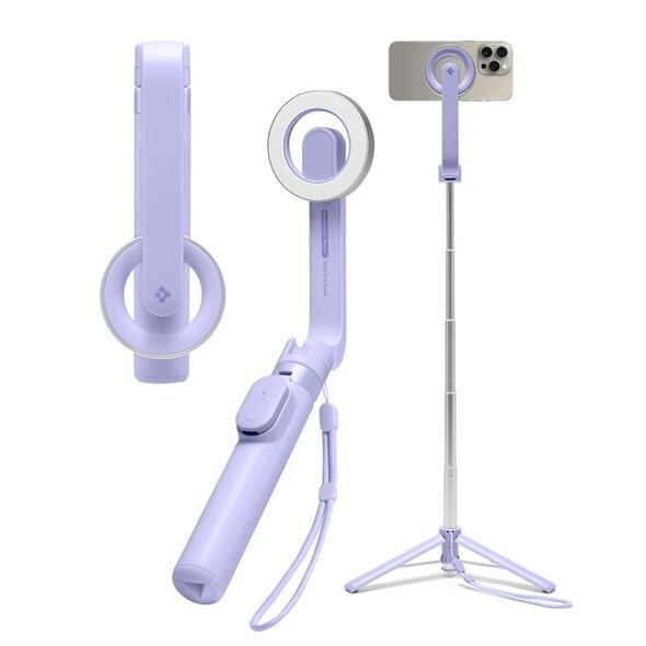 Selfie stick Spigen Spigen MagSafe Τρίποδο Selfie Stick, λεβάντα