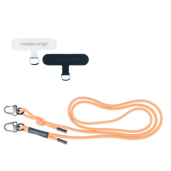 Κορδόνι Mobile Origin 6 mm, Peach Fuzz, 82 - 163cm