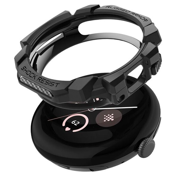 Spigen Spigen Rugged Armor, matte black - Google Pixel Watch 3/2/1 (41mm)