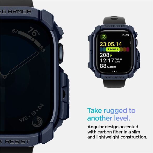 Spigen Spigen Rugged Armor, navy blue - Apple Watch 10 42mm