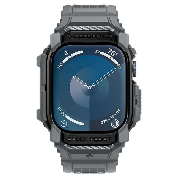 Spigen SPIGEN RUGGED ARMOR ”PRO” APPLE WATCH 10 (46 MM) DARK GREY
