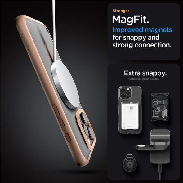 Spigen Spigen Ultra Hybrid MagSafe, rose titanium - iPhone 16 Pro Max