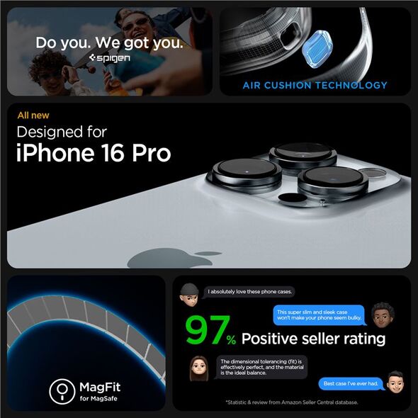 Spigen Spigen Ultra Hybrid MagSafe, frost rose titanium - iPhone 16 Pro
