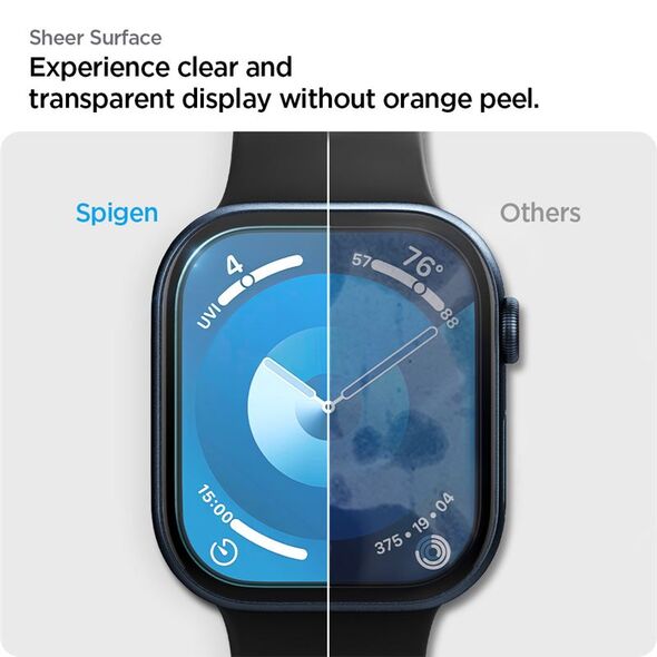 Spigen Spigen Eliteshield EZ Fit 2 Pack, διαφάνεια - Apple Watch 10 46mm