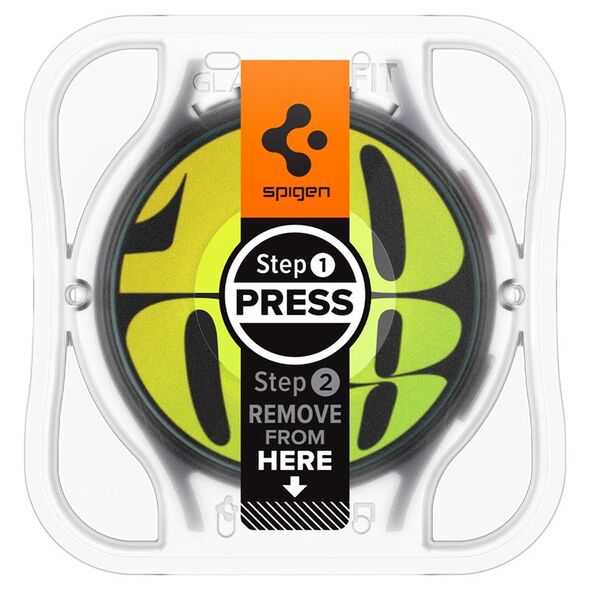 Spigen TEMPERED GLASS SPIGEN GLAS.TR ”EZ-FIT” 2-PACK GALAXY WATCH 7 (40 MM) CLEAR