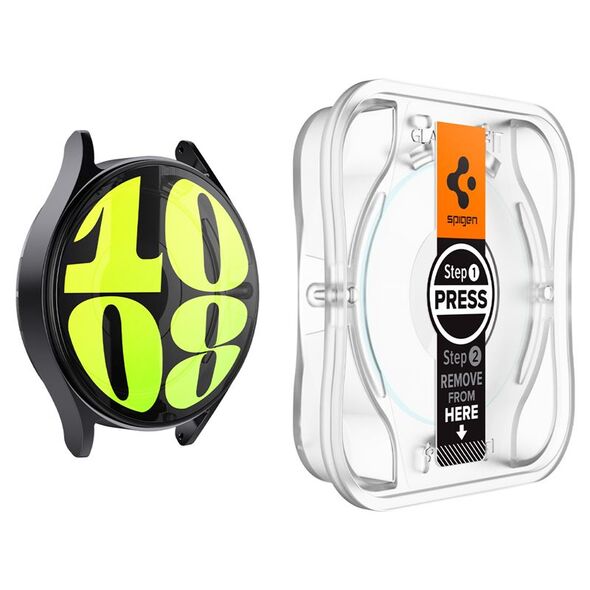 Spigen TEMPERED GLASS SPIGEN GLAS.TR ”EZ-FIT” 2-PACK GALAXY WATCH 7 (40 MM) CLEAR
