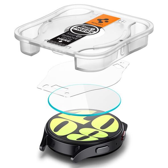 Spigen TEMPERED GLASS SPIGEN GLAS.TR ”EZ-FIT” 2-PACK GALAXY WATCH 7 (40 MM) CLEAR
