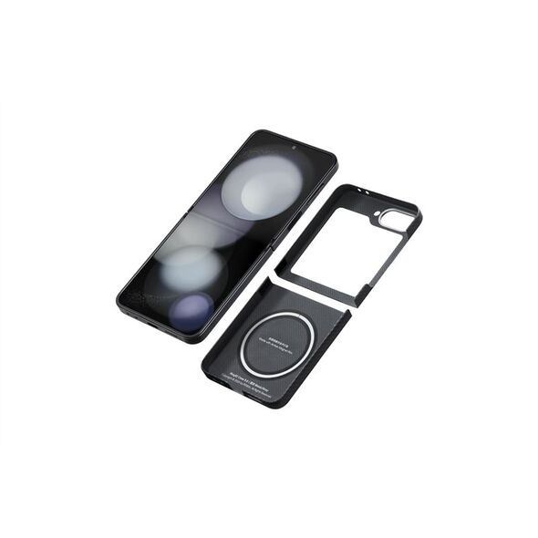 Θήκη Pitaka MagEZ 5, μαύρο/γκρι - Samsung Galaxy Z Flip 6