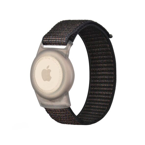 Nylonowe etui ochronne z czarnym paskiem do Apple Airtag