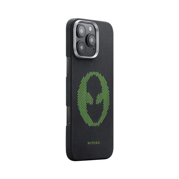 Θήκη Υφασμένη Αφής Pitaka x Aries, Alien - iPhone 16 Pro Max