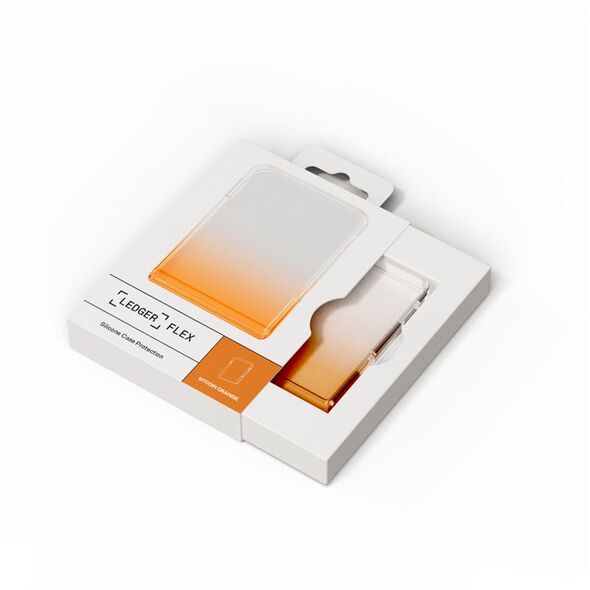 Θήκη σιλικόνης Ledger Ledger Flex, πορτοκαλί