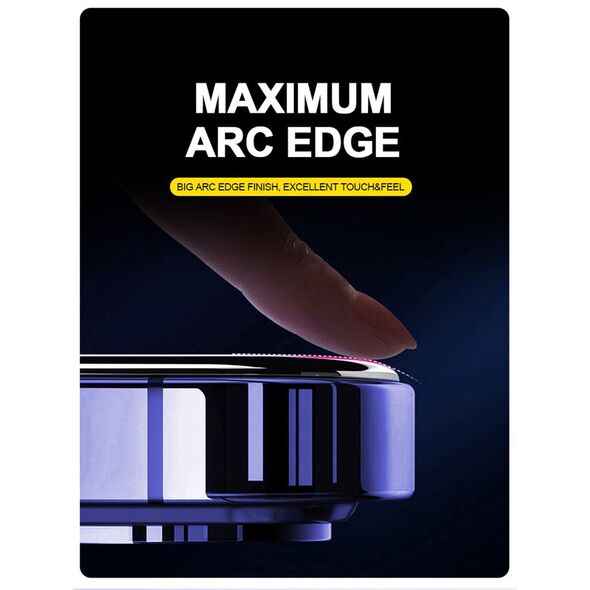MOBILE ORIGIN Yellow Screen Guard iPhone 16 Pro Max με εύχρηστο εφαρμογέα