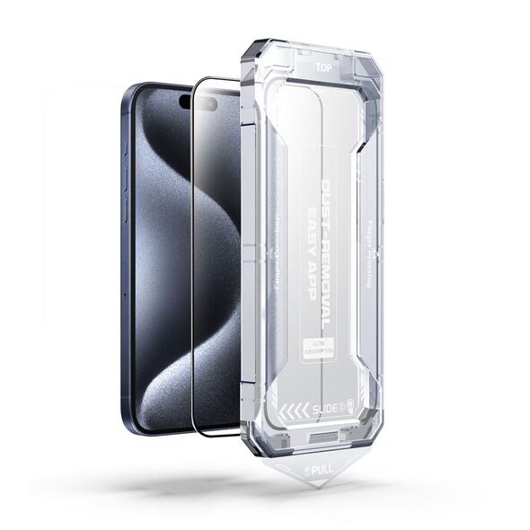 MOBILE ORIGIN Yellow Screen Guard iPhone 16 Pro Max με εύχρηστο εφαρμογέα