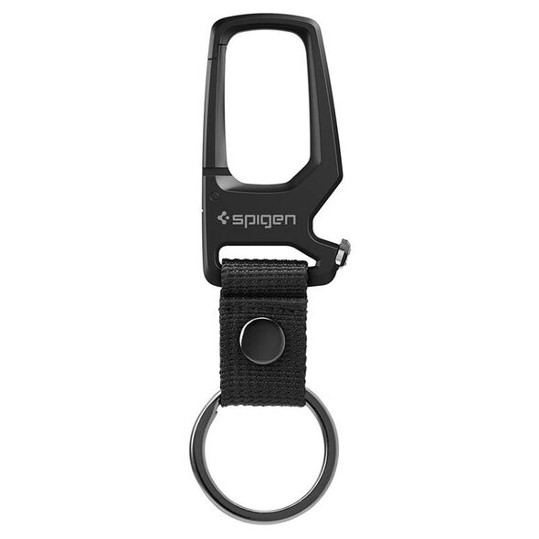 Spigen Καραμπίνερ με Μπρελόκ 1 Πακέτο, μαύρο