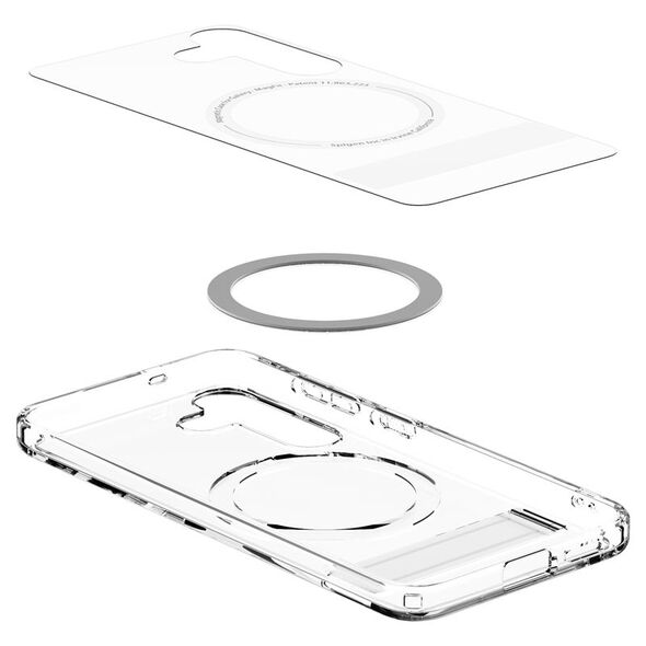 Spigen Ultra Hybrid S MagSafe, διάφανο λευκό - Samsung Galaxy S25