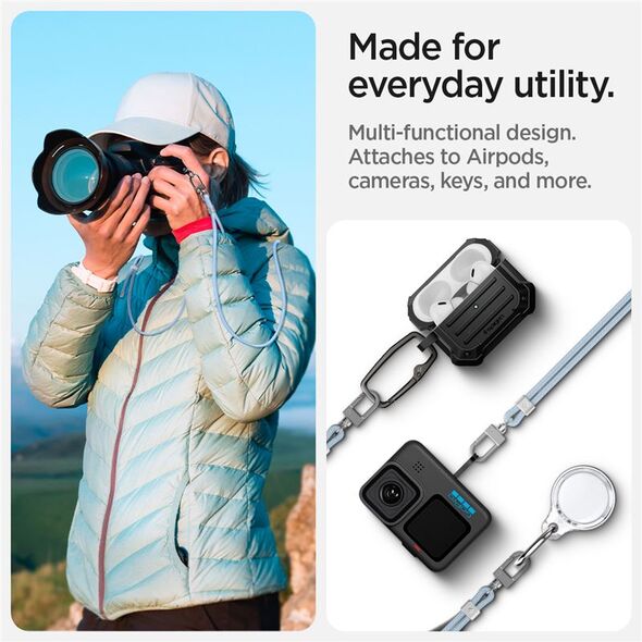 Spigen Universal Cross Body Strap 2 1 Pack, σιγανό μπλε