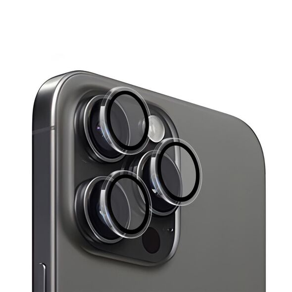 Προστατευτικά φακών Mobile Origin Easy, διαφανή - iPhone 15 Pro/15 Pro Max