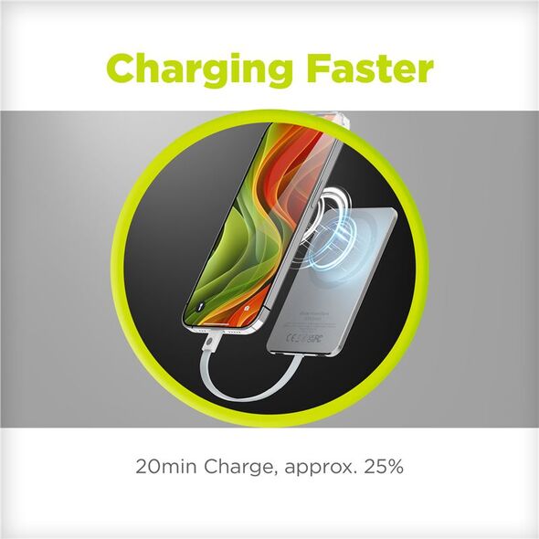 Φορητός φορτιστής Mobile Origin Blade (PBB-3KC-GRY) 3000mAh Γκρι