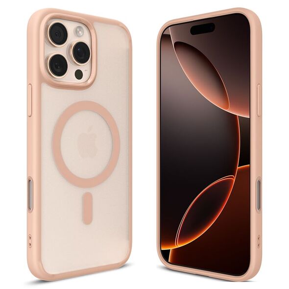 Θήκη Spigen Ultra Hybrid Mag για iPhone 16 Pro MagSafe ροζ/frost rose
