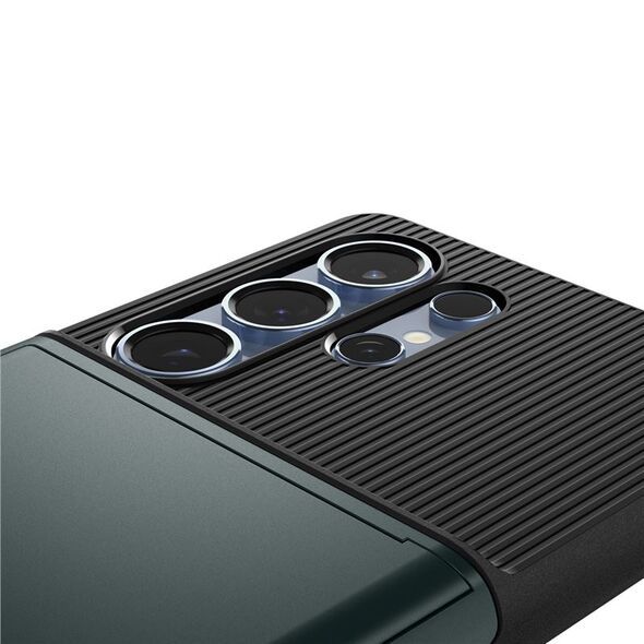 Spigen Slim Armor CS, άβυσσος πράσινο - Samsung Galaxy S25 Ultra