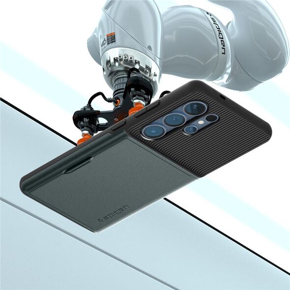Spigen Slim Armor CS, άβυσσος πράσινο - Samsung Galaxy S25 Ultra