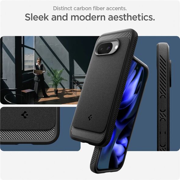 SPIGEN RUGGED ARMOR MAG MAGSAFE GOOGLE PIXEL 9A MATTE BLACK