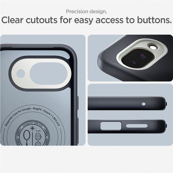 Spigen Nano Pop MagSafe, μαύρο σουσάμι - Google Pixel 9a