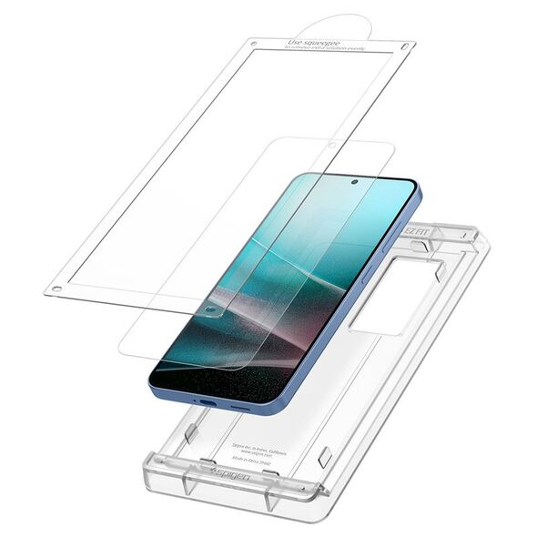 ΥΒΡΙΔΙΚΟ ΓΥΑΛΙ SPIGEN ELITE SHIELD ”EZ FIT” HD GALAXY S25+ PLUS ΔΙΑΦΑΝΕΣ