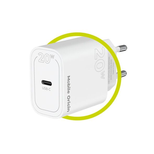 Φορτιστής Mobile Origin Wall Charger MO11 1x USB-C 3 A (FRL-PD20W-MO11)