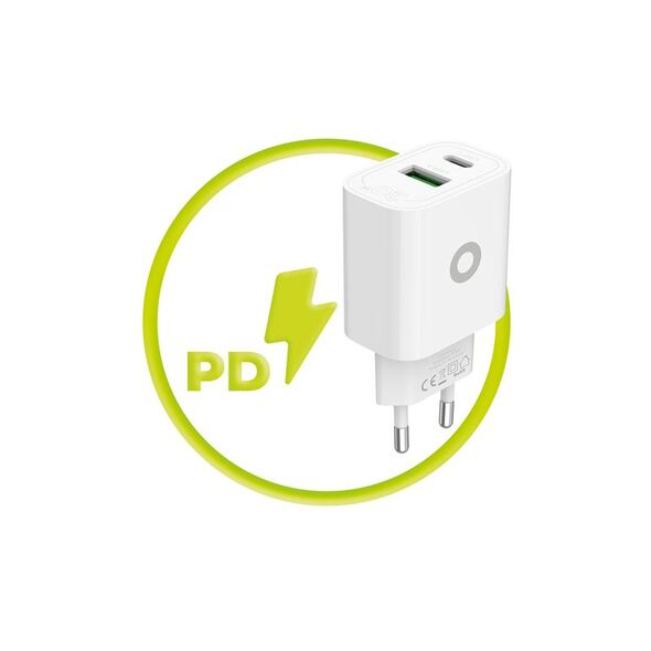 Φορτιστής MOBILE ORIGIN MO12 1x USB-A 1x USB-C 3 A (FRL-PD20W-MO12)