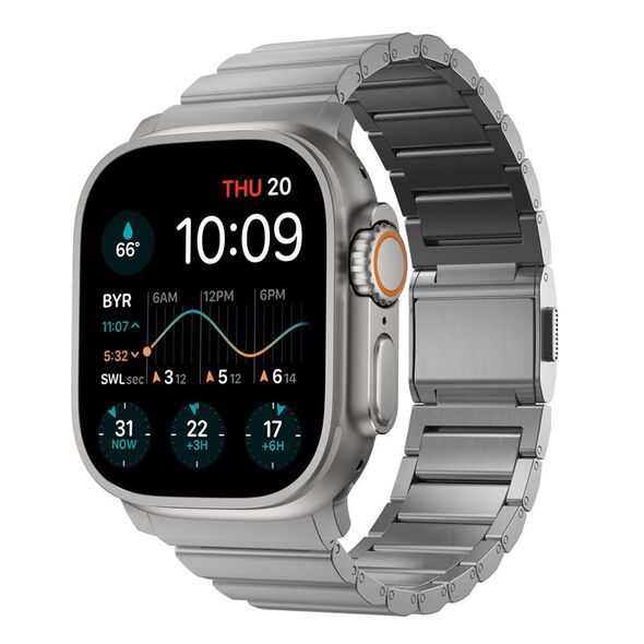 Nomad Τιτάνιο Λουράκι, φυσικό - Apple Watch 49mm/46mm/45mm/44mm/42mm