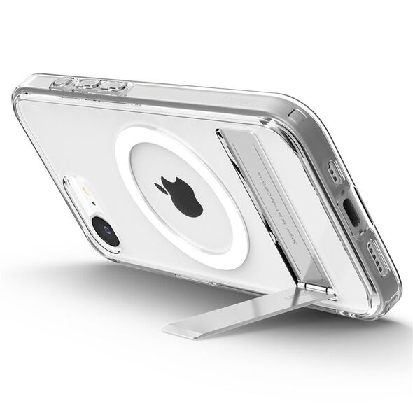 Spigen Ultra Hybrid S MagSafe, διάφανο λευκό - iPhone 16e